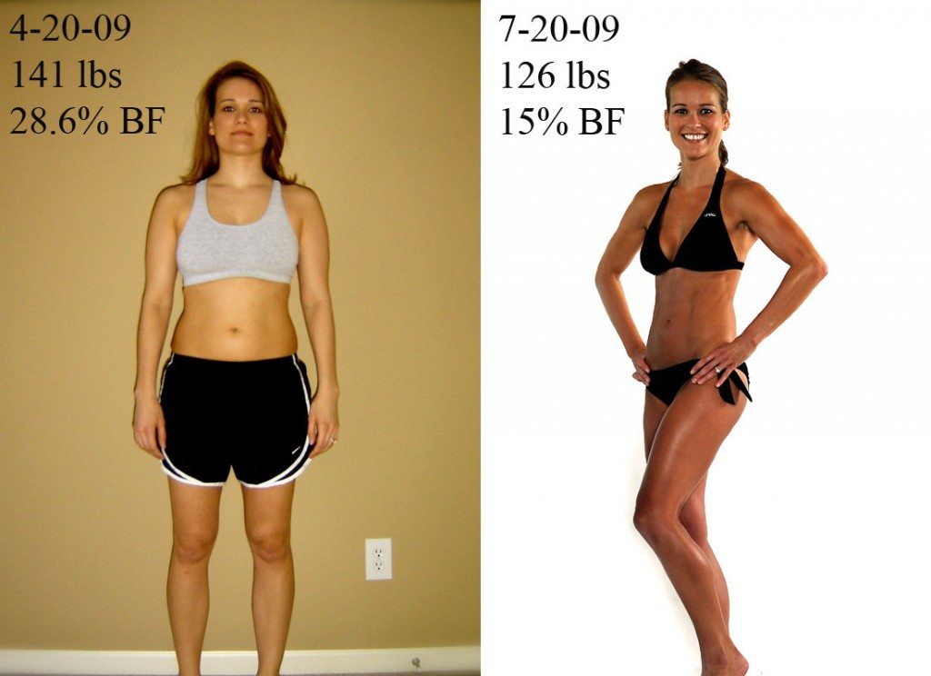 Carol Before and After Final Bridal Bootcamp
