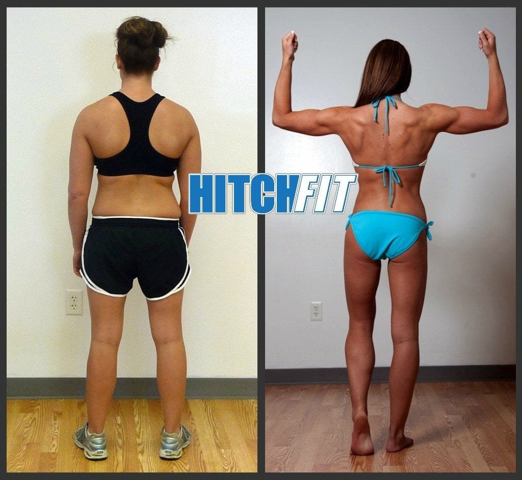 Fitness Model Diet and Exercise Plan - Before and After of Whitney