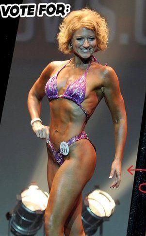 248720_10150201616264182_579209181_6921512_1975461_n Weight Loss Plan Client Becomes WBFF Fitness Athlete