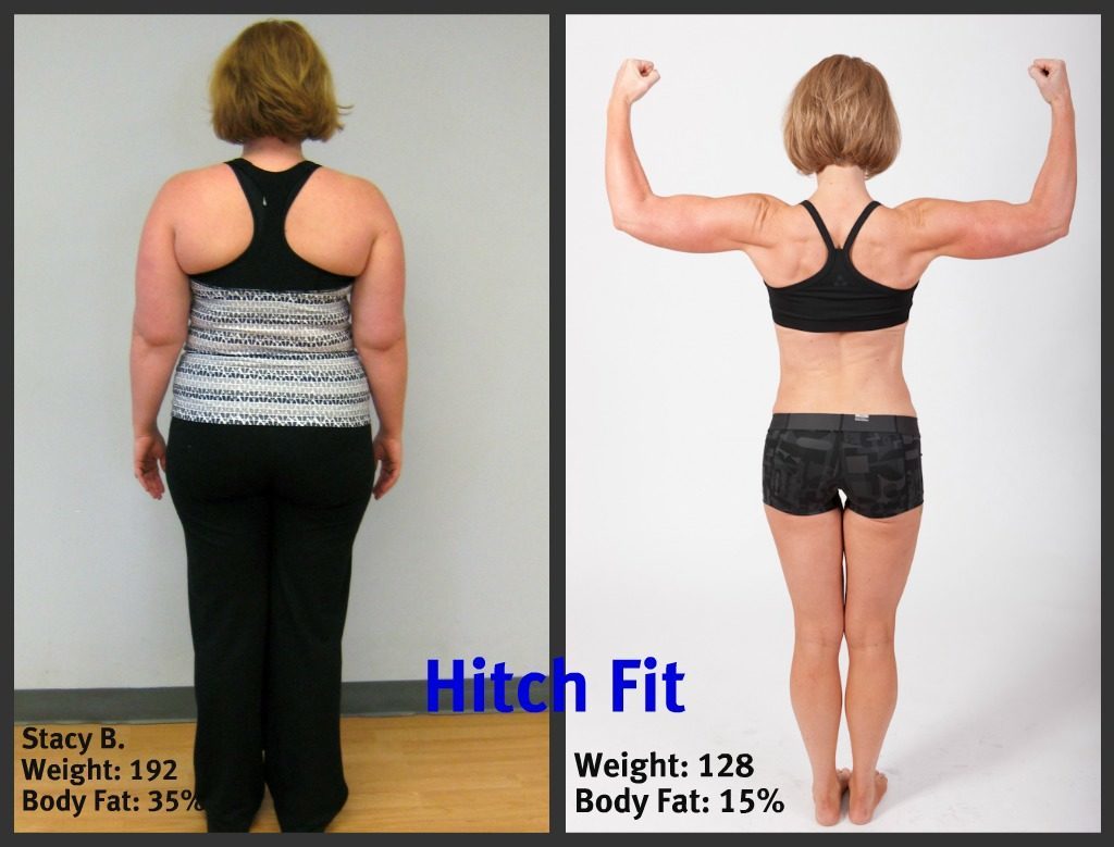 Stacy Before & After Back Before and After Weight Loss Plan for Women - Stacy