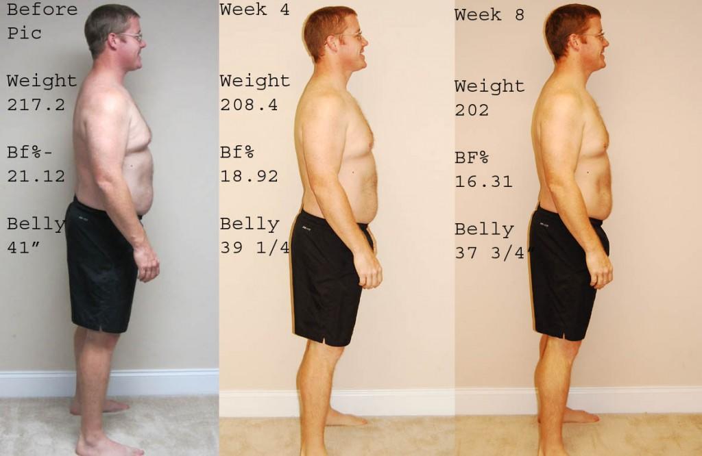 Week 8 comparison
