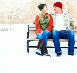 Warm smiles on a wintery day