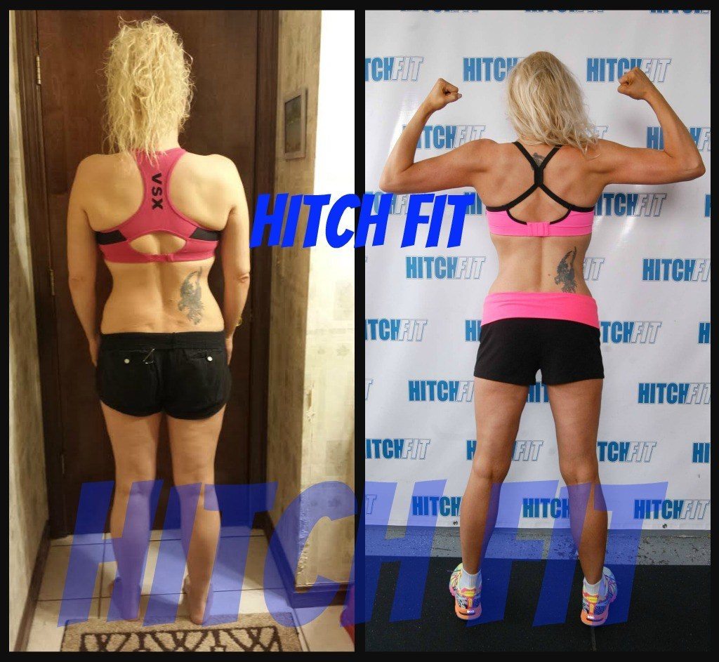 Kacee S. before and after back