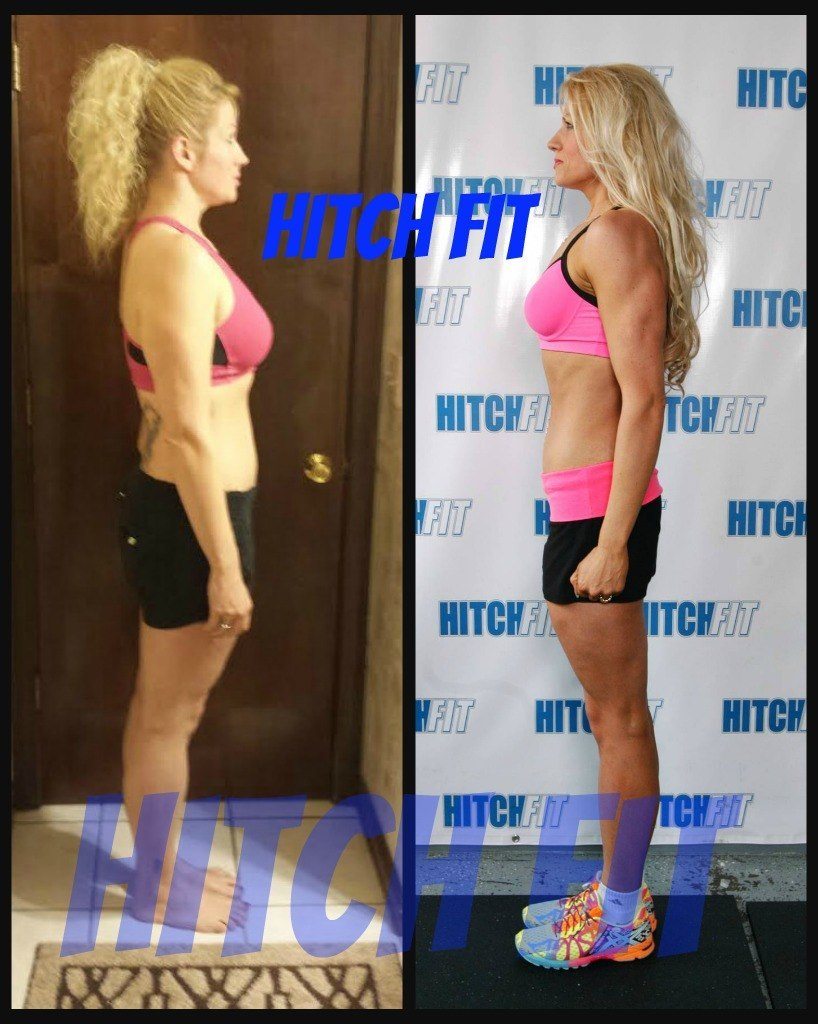 Kacee S. before and after side