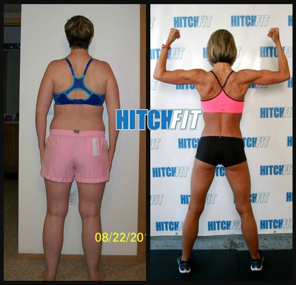 Fitness Model Plan Before and After Weight Loss - Andrea