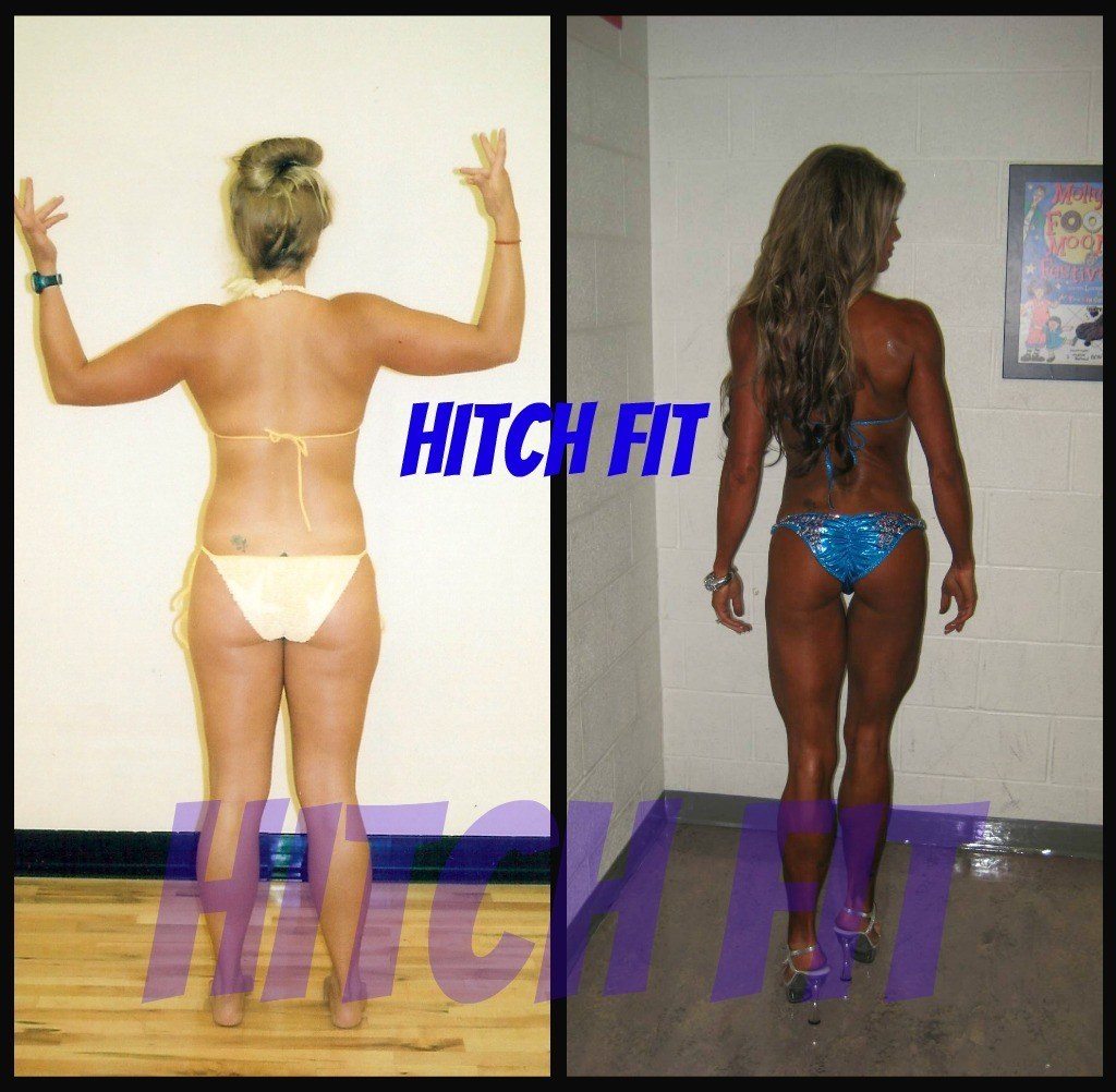 Diana before and after back