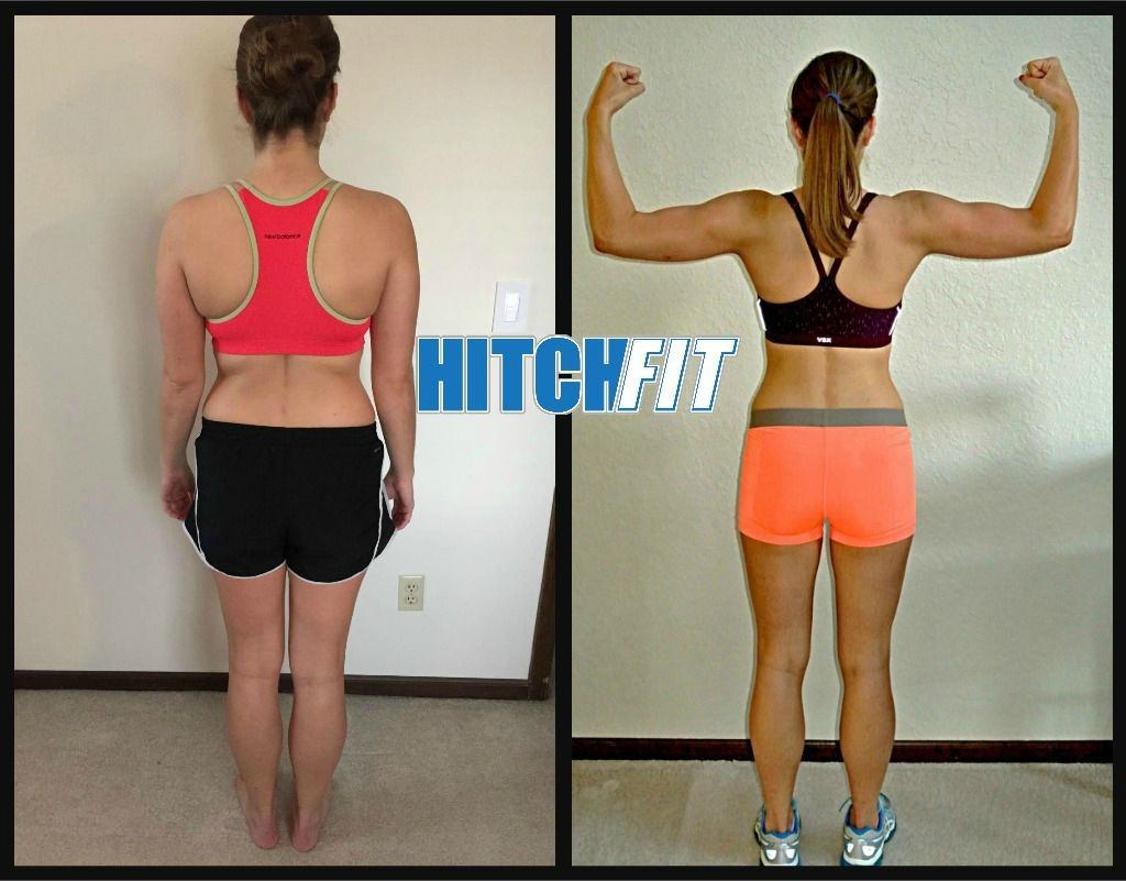 Mary B. Before and After Back