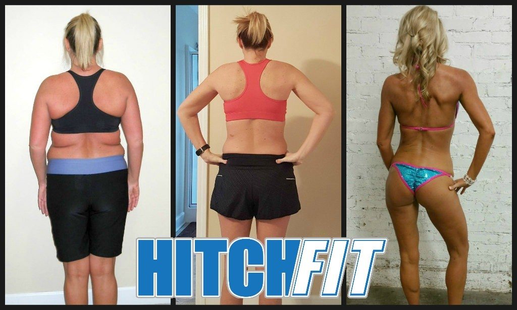 Bikini Model Glutes - Before and After Weight Loss - Beckie