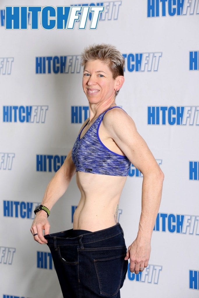 Fit over 40 - 44 Pound Weight Loss at Hitch Fit!