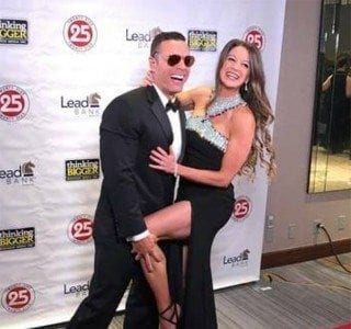 Diana and Micah on Red Carpet at Gala event