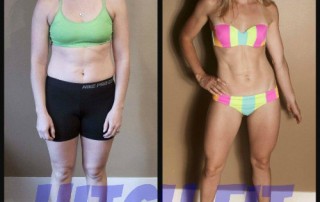 Sara Boyle before and after front