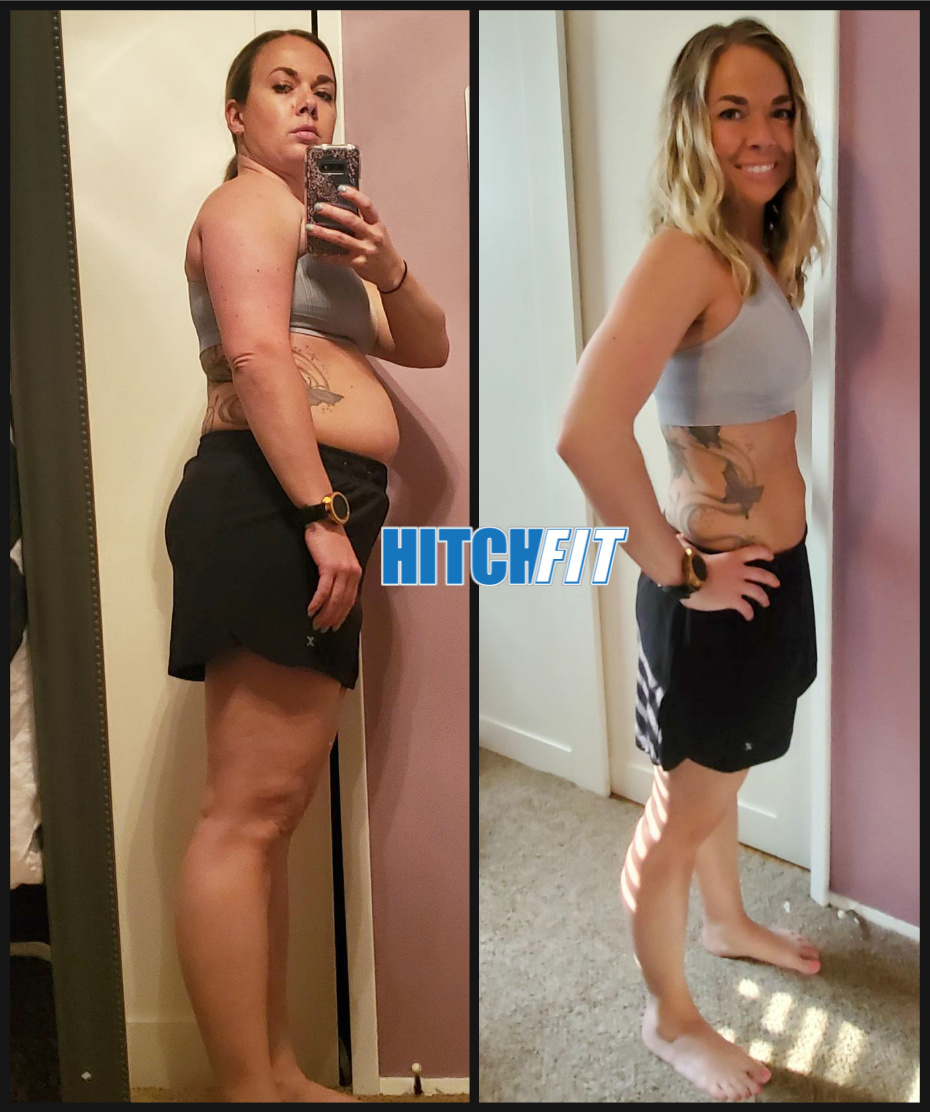 قبل و بعد از کاهش وزن 30 پوندی