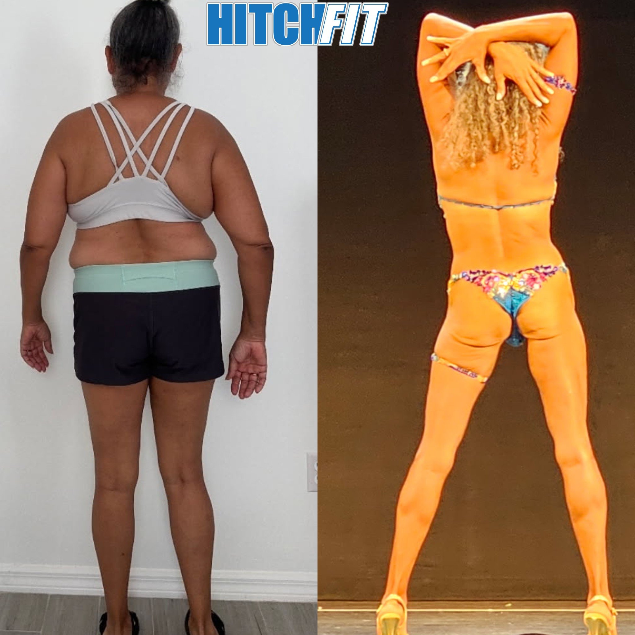 Before and after over 50 weight loss