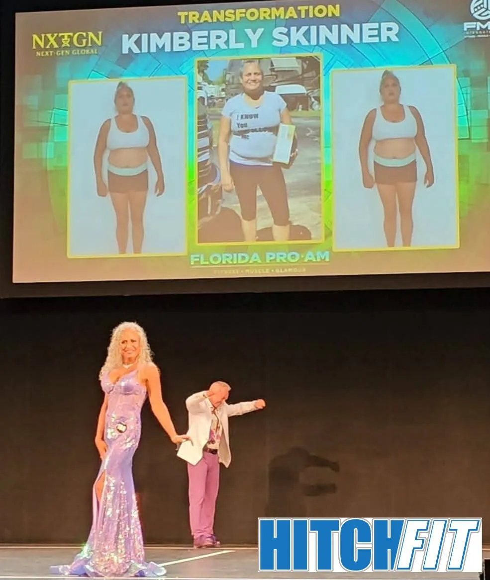 Woman over 50 competes in bikini show