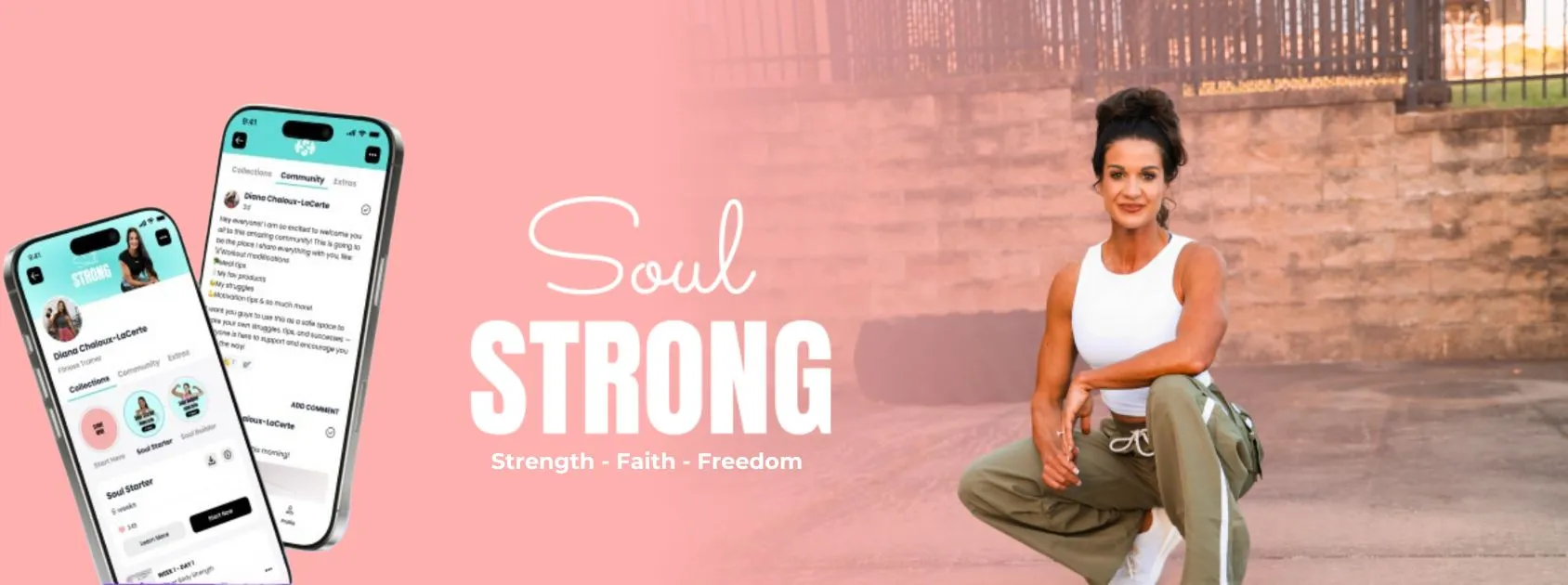 SoulSTRONG Faith and Fitness App for women over 40