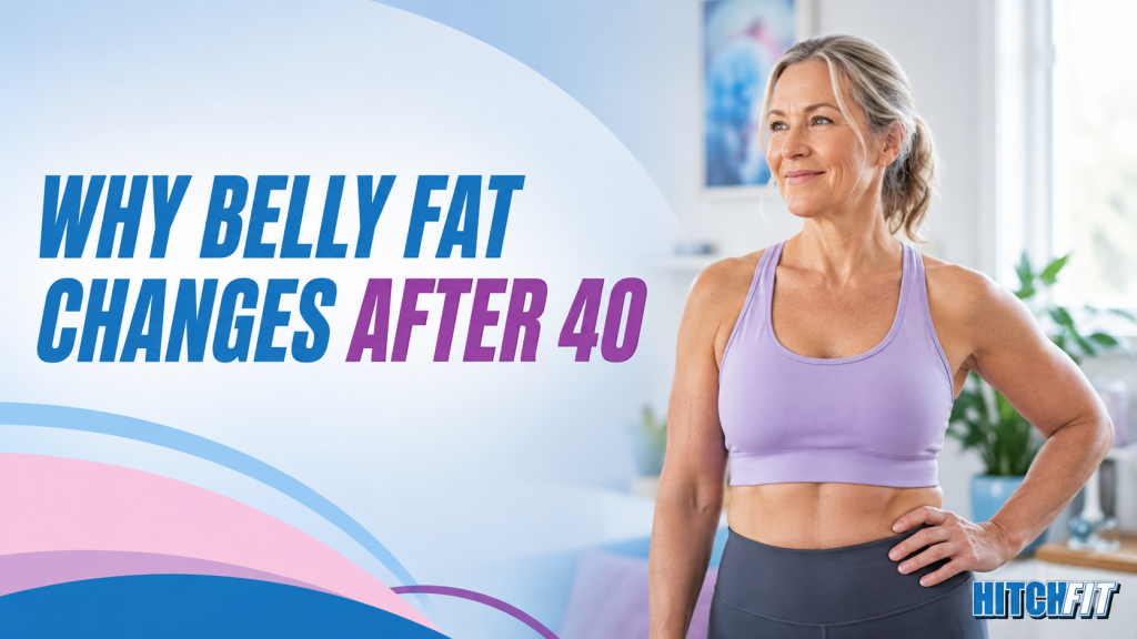 Why Belly Fat Changes After 40 and What you can do